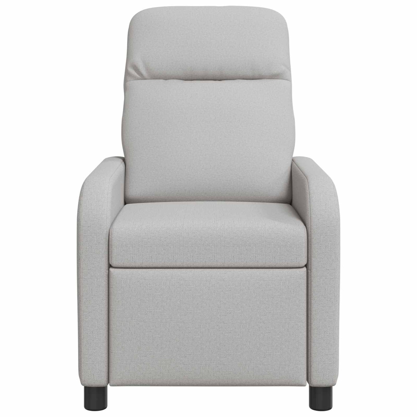Massage Lænestol Skygrå Stof