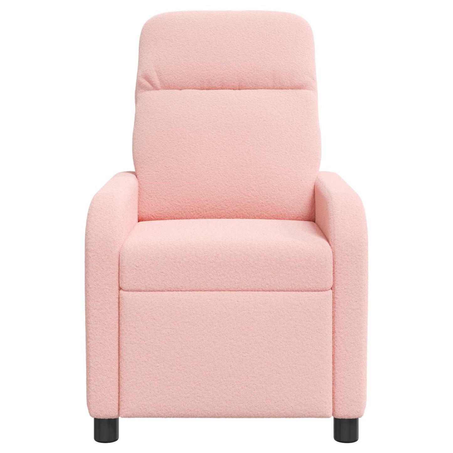 Massage Lænestol Lyserød Bouclé