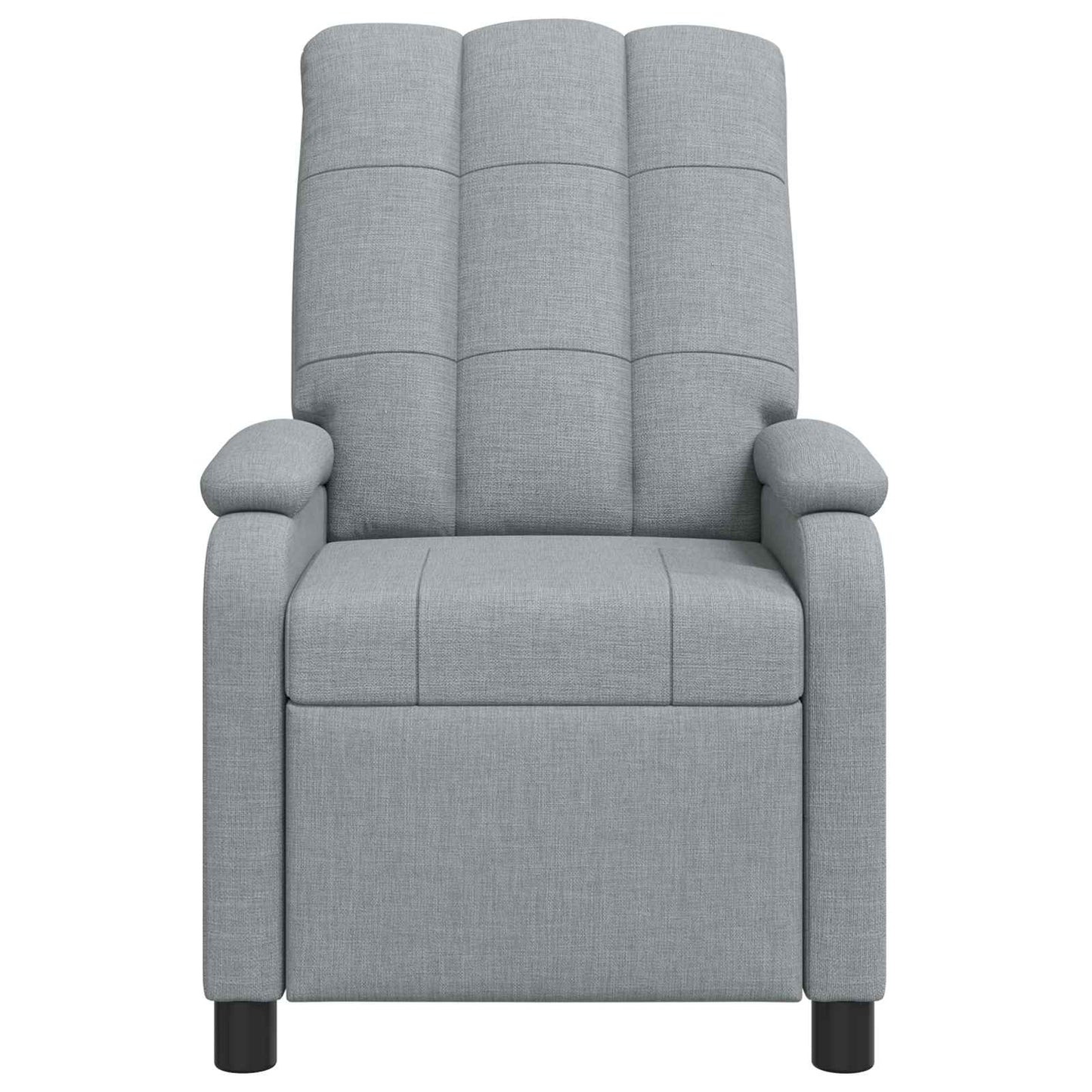 Recliner Lysegrå Stof