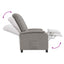 Recliner Gråbrun Stof