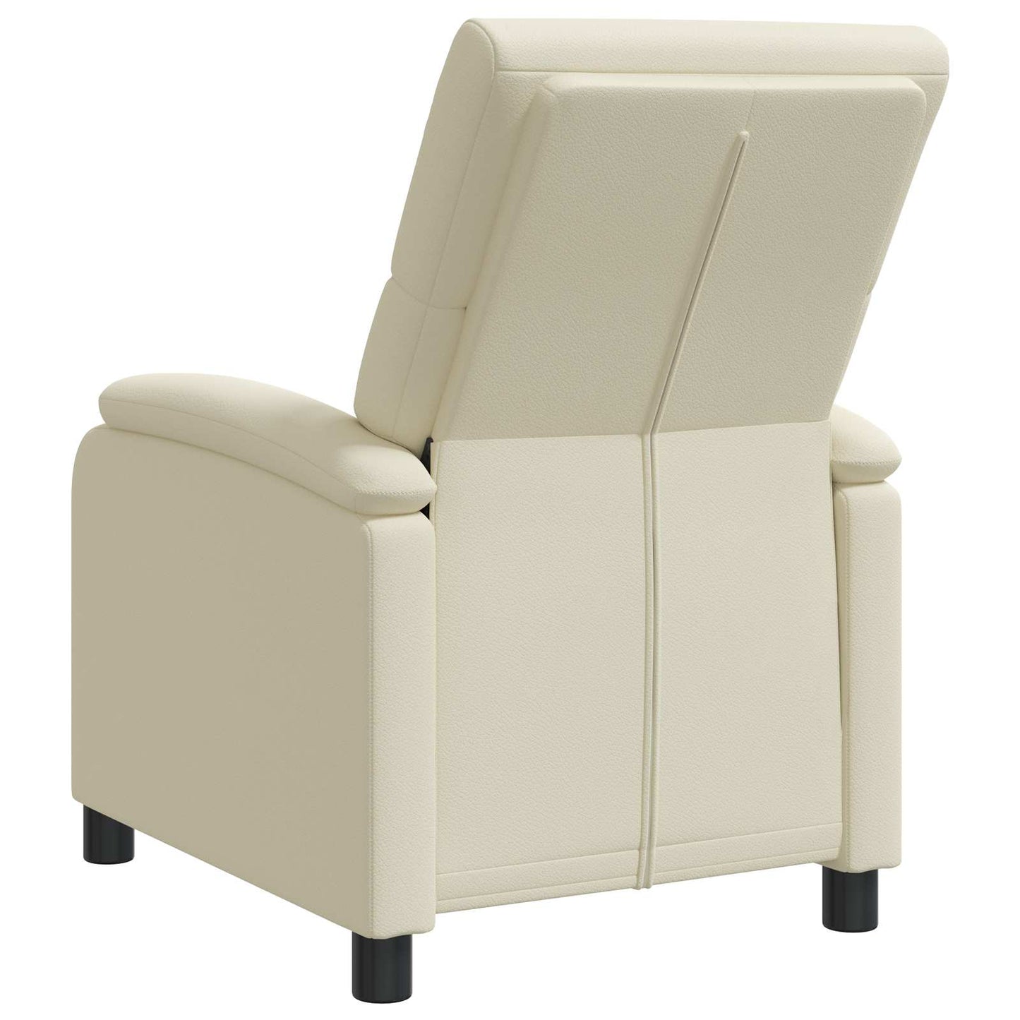 Recliner Cremefarvet Kunstlæder