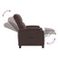 Recliner Brun Kunstlæder