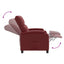 Recliner Vinrød Kunstlæder