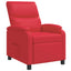 Recliner Rød Kunstlæder