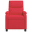 Recliner Rød Kunstlæder