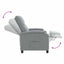 Recliner Lysegrå Stof