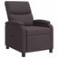 Recliner Mørk Brun Stof