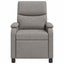 Recliner Gråbrun Stof