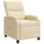Recliner Cremefarvet Stof