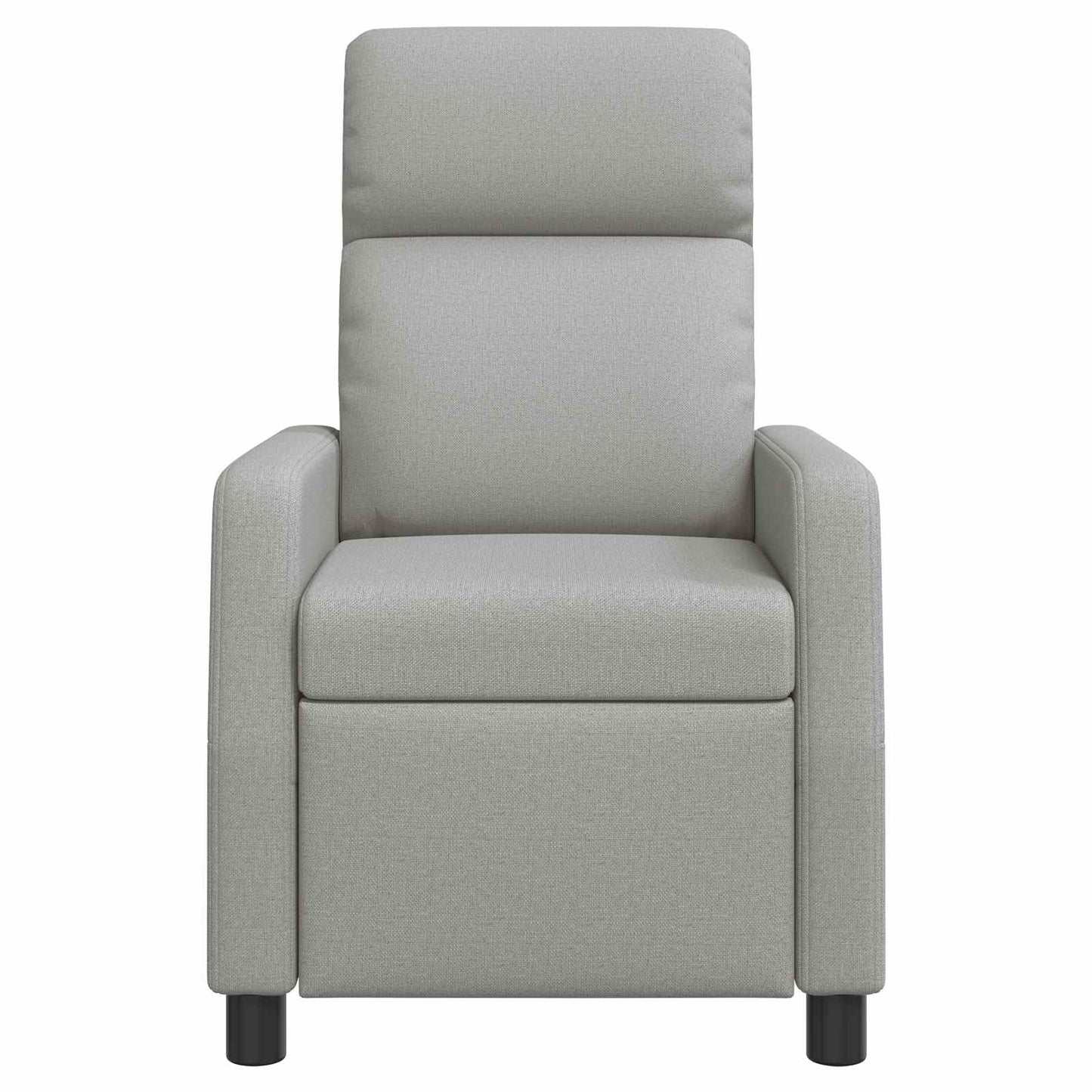 Massage Lænestol Skygrå Stof