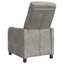 Recliner Lysegrå Velour (V)