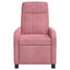 Recliner Lyserød Velour (V)