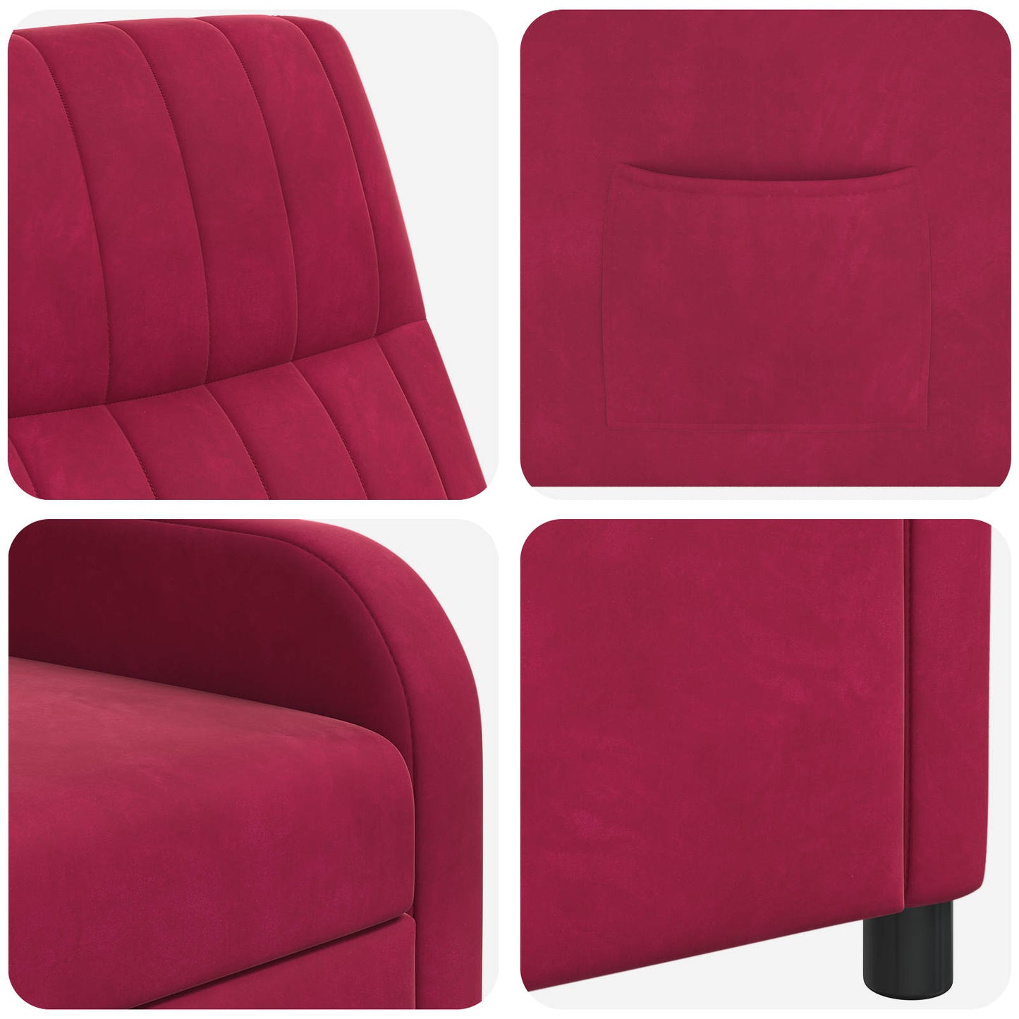 Recliner Vinrød Velour (V)