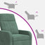 Recliner Havgrøn Velour (V)
