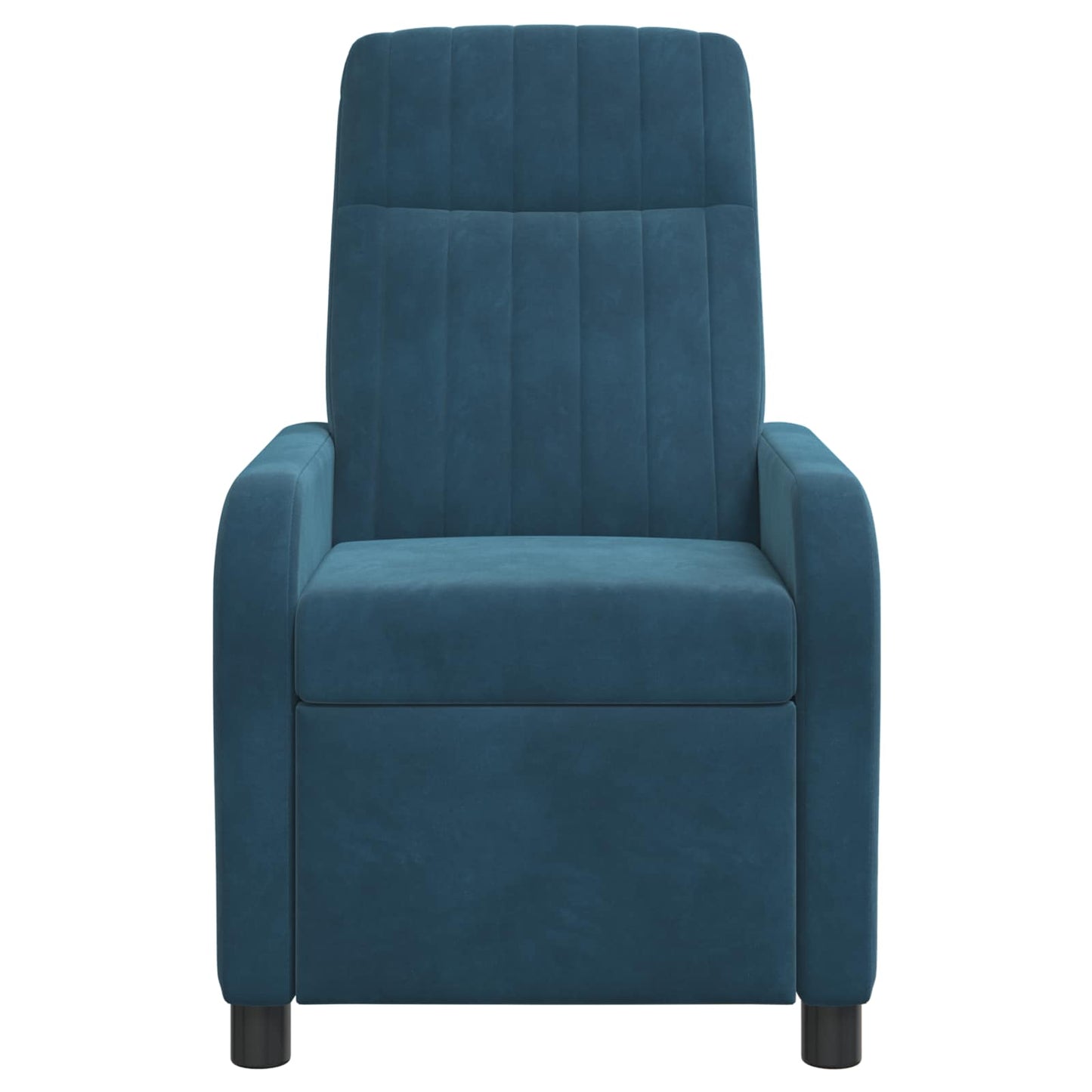 Massage Lænestol Blå Velour (V)