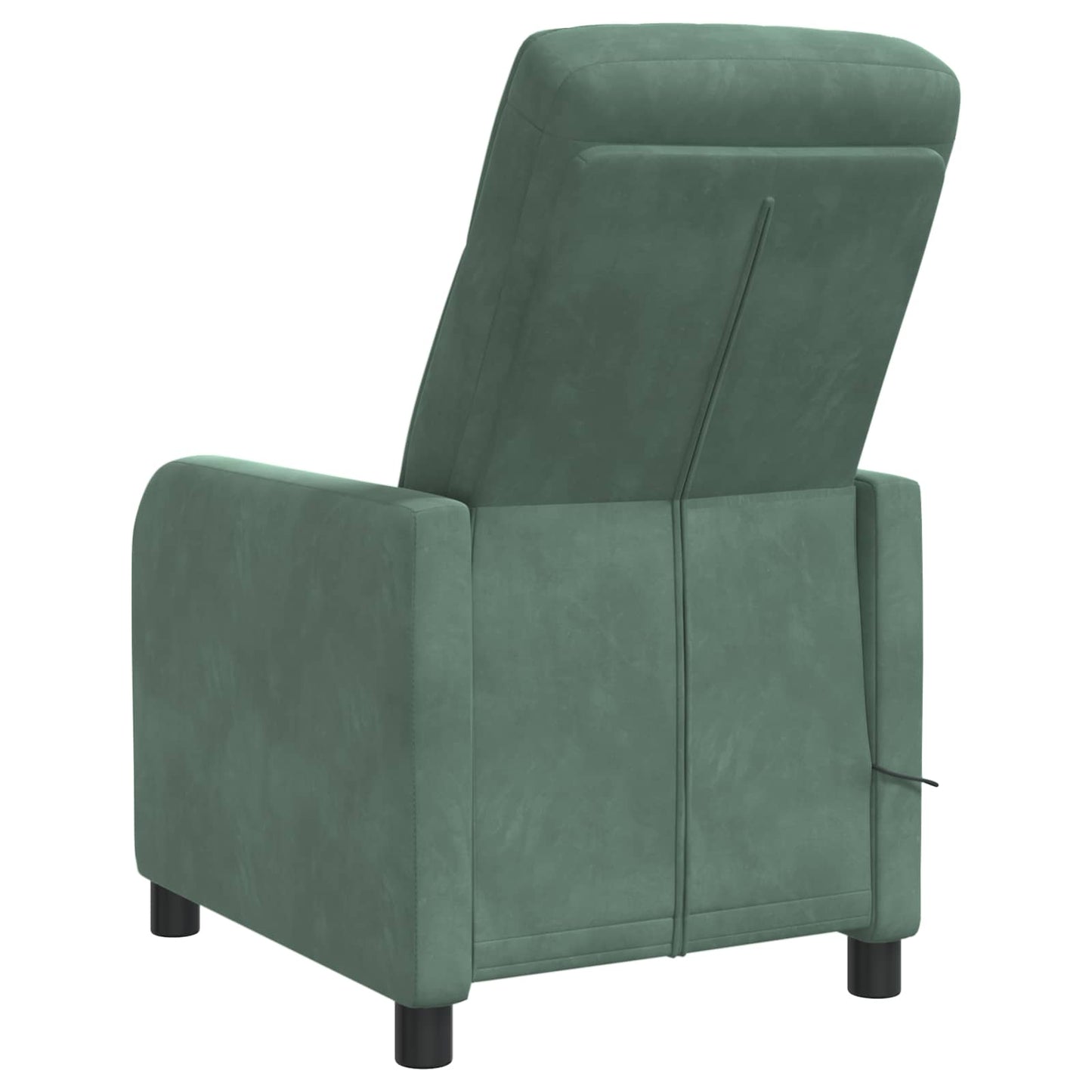 Massage Lænestol Havgrøn Velour (V)