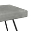 bænk Lysegrå 110 x 40 x 45 cm Fløjl