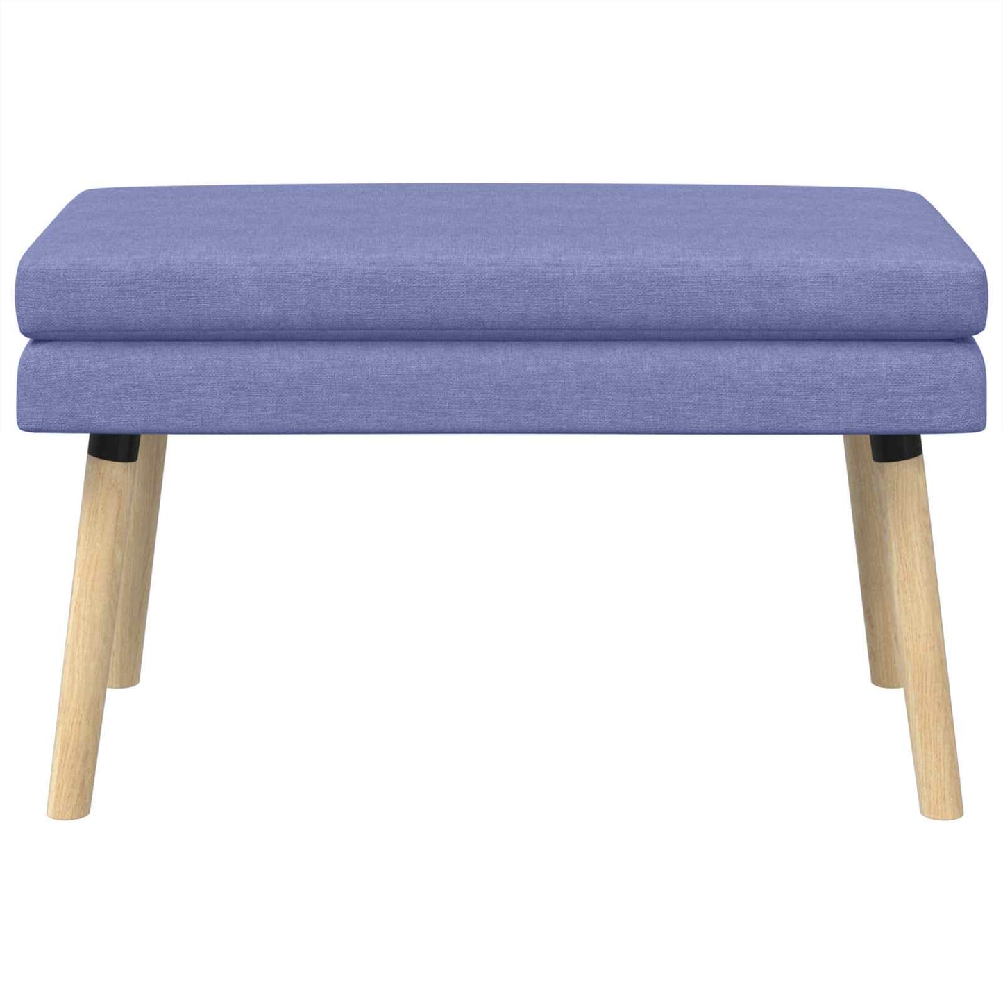 Dobbeltlagret bænk Jeans blå 80 x 40 x 47 cm Stof