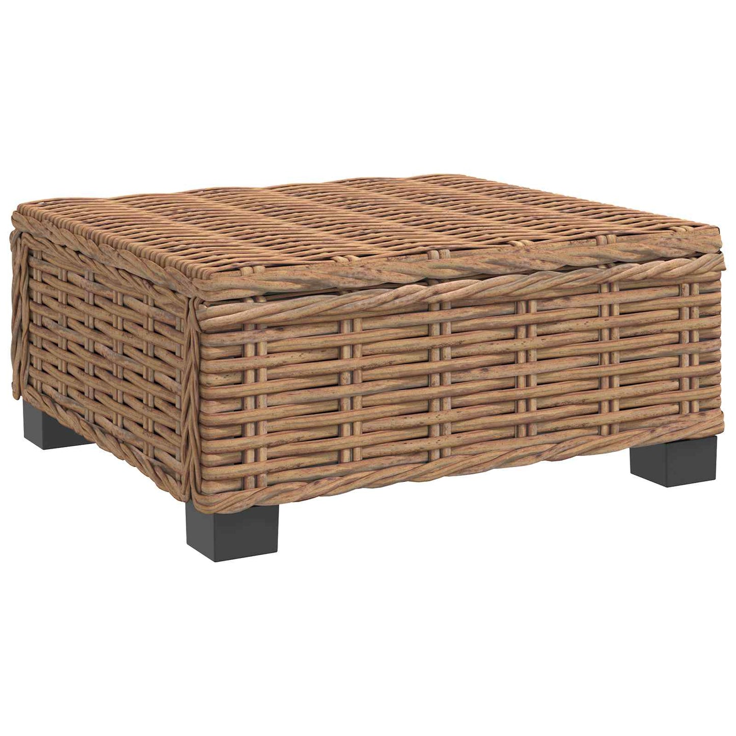 4 stk. Rattan Loungesæt med Puder GENDT Naturlig rattan