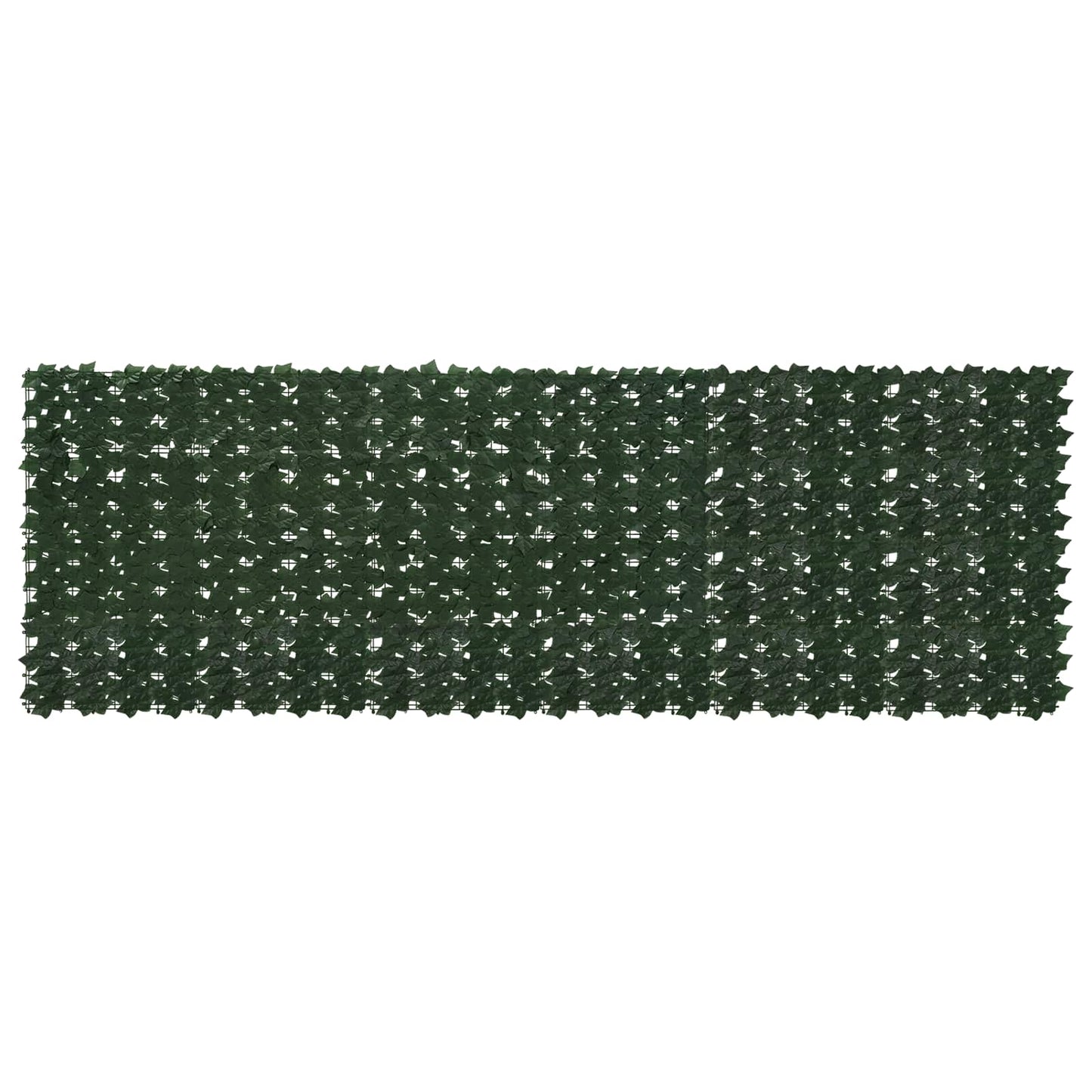Altanscreen med blade Mørkegrøn 300 x 100 cm