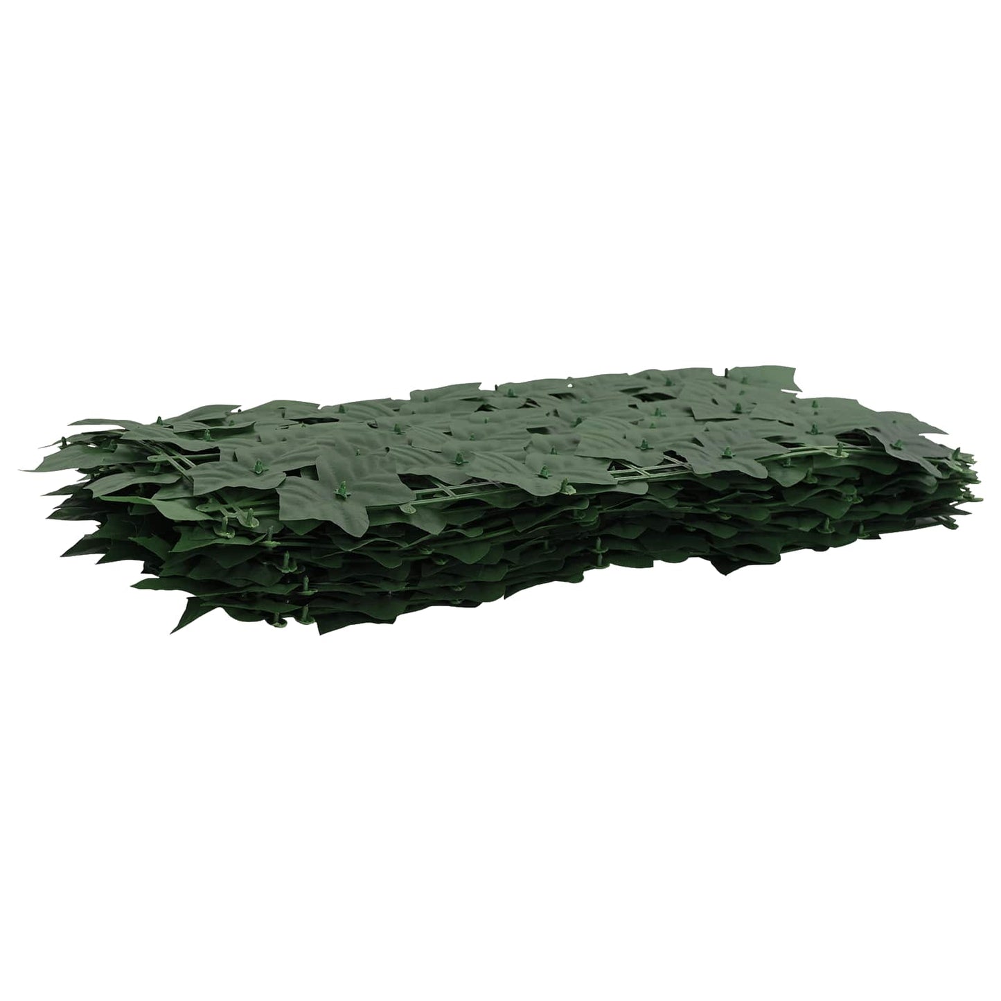 Altanscreen med blade Mørkegrøn 500 x 100 cm