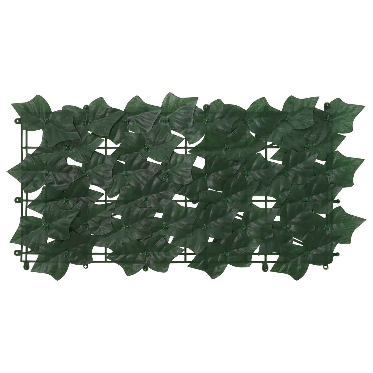 Altanscreen med blade Mørkegrøn 600 x 150 cm