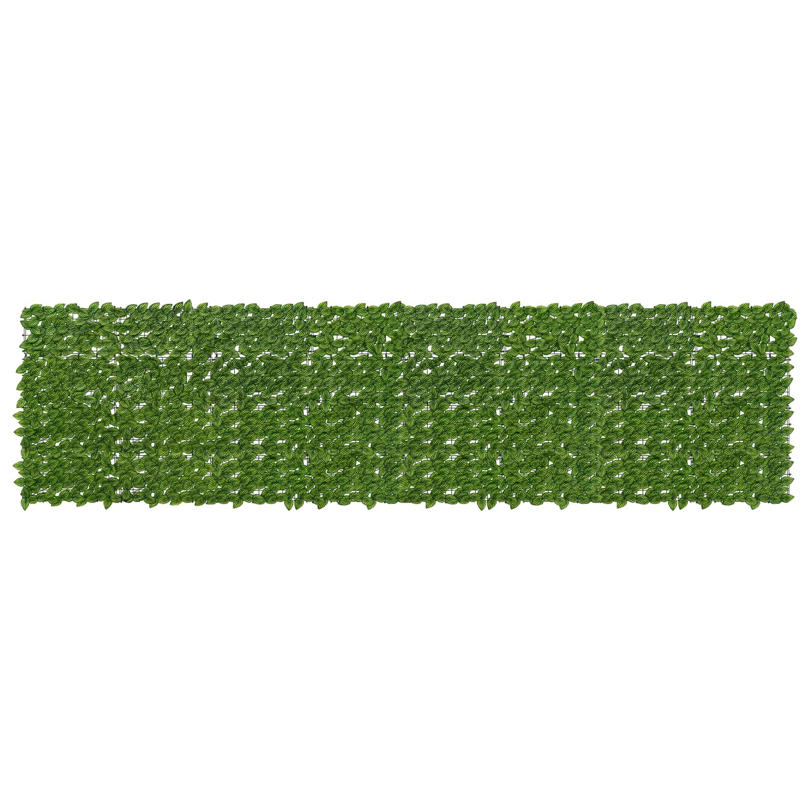 Altanscreen med blade Grøn og Gul 400 x 100 cm