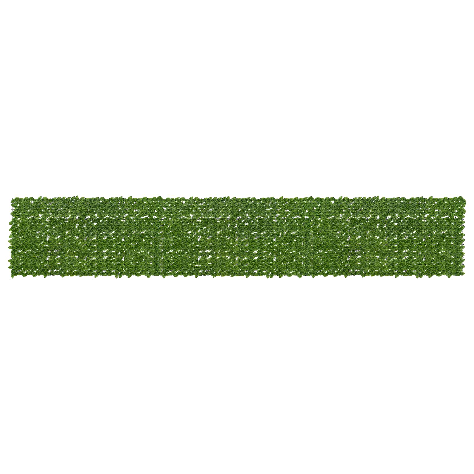 Altanscreen med blade Grøn og Gul 600 x 100 cm
