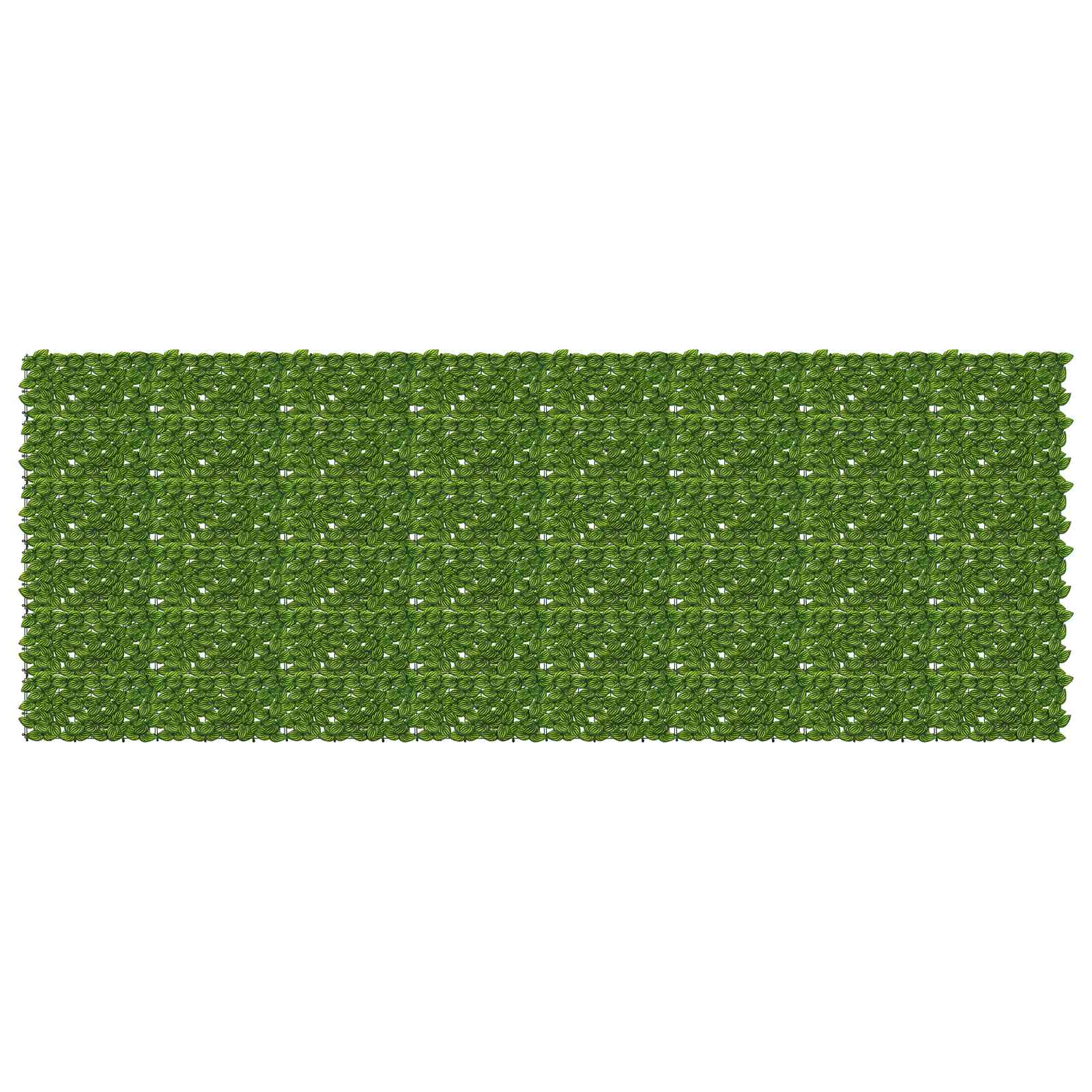Altanscreen med blade Grøn og Gul 400 x 150 cm