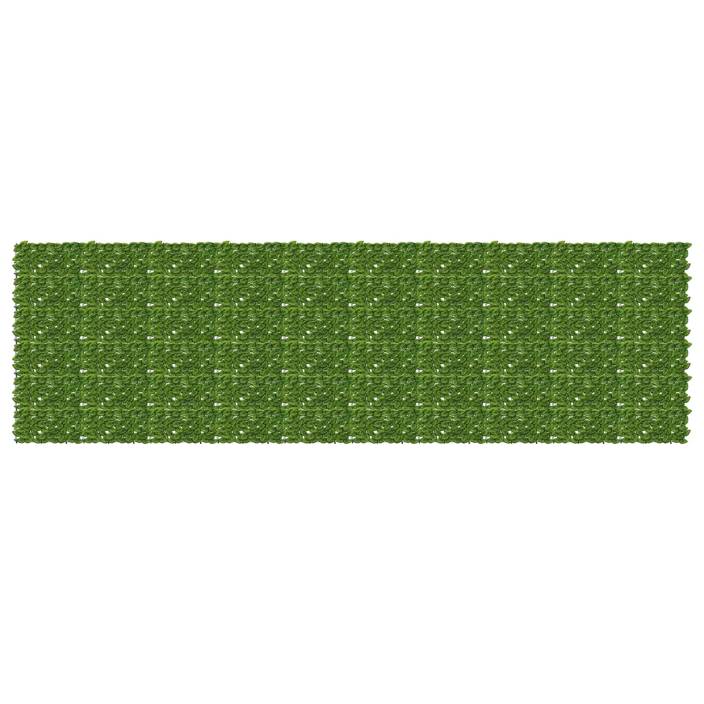 Altanscreen med blade Grøn og Gul 500 x 150 cm