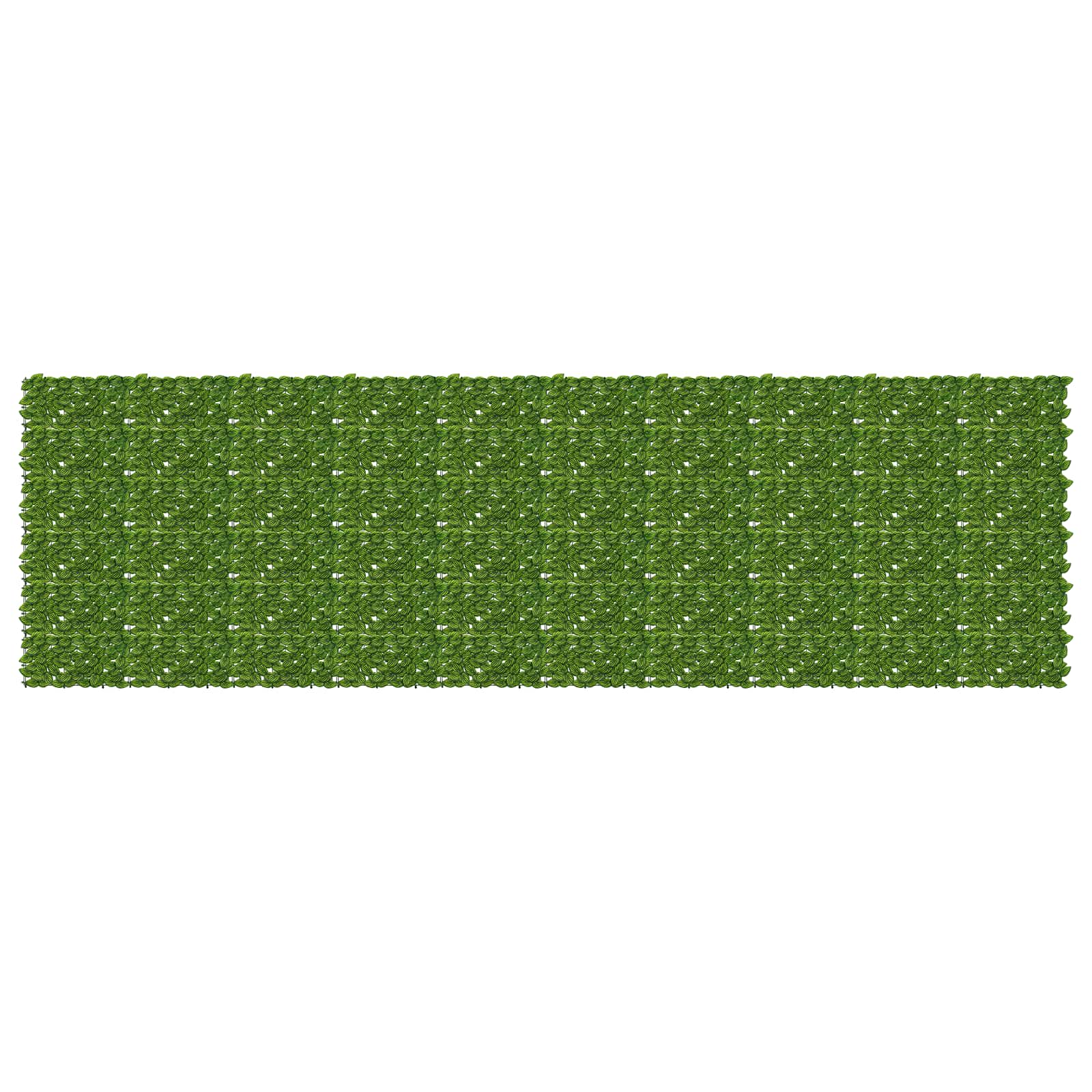 Altanscreen med blade Grøn og Gul 500 x 150 cm