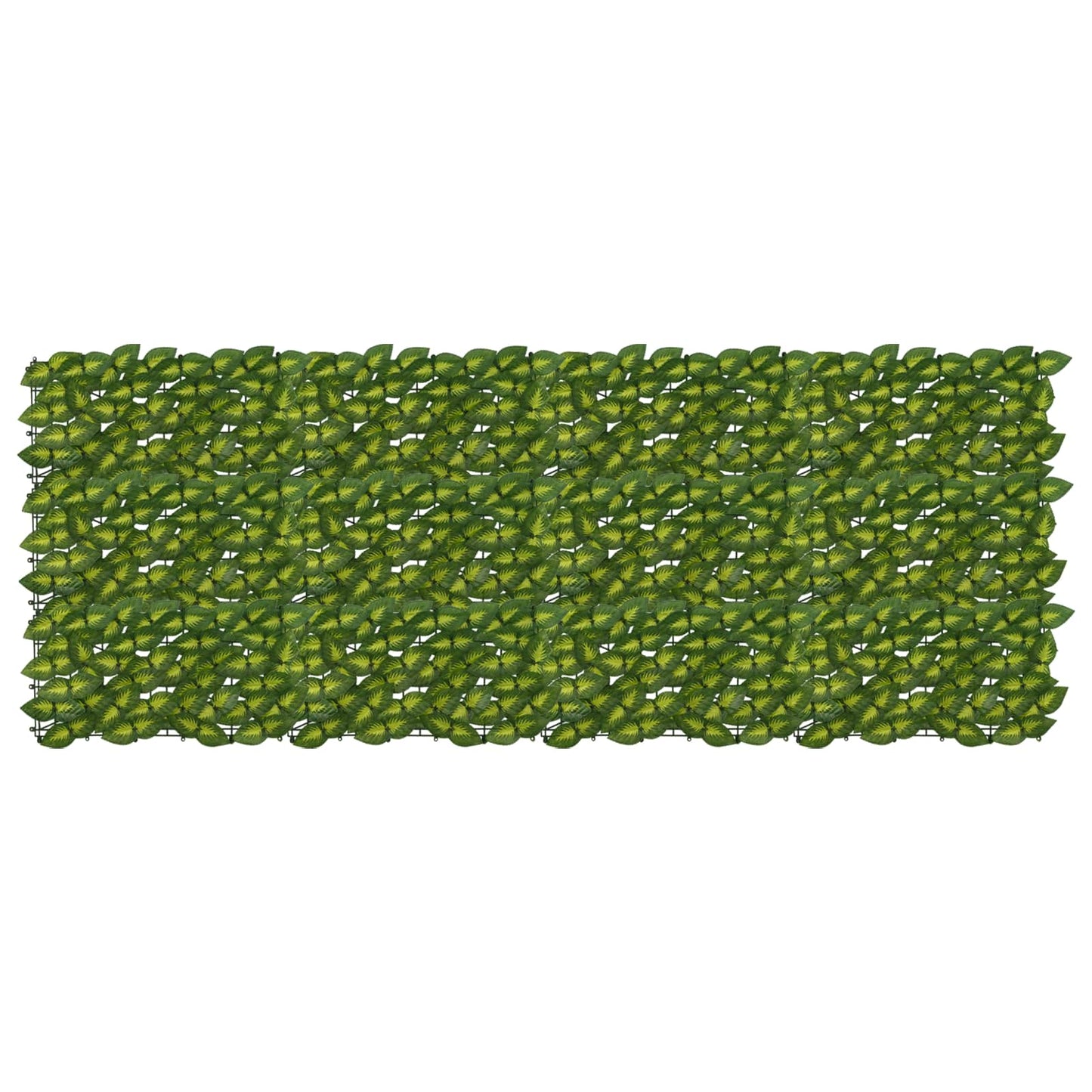 Altanscreen med blade Grøn og Gul 200 x 75 cm