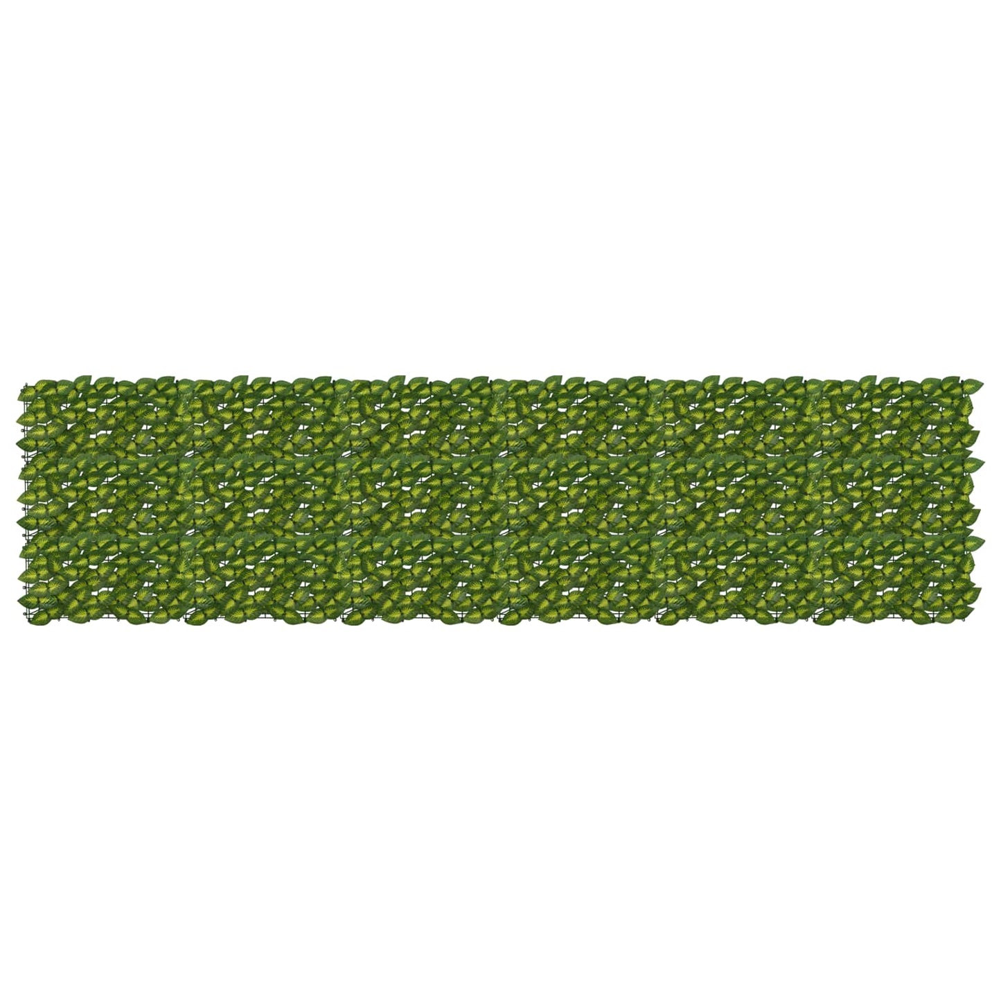 Altanscreen med blade Grøn og Gul 300 x 75 cm