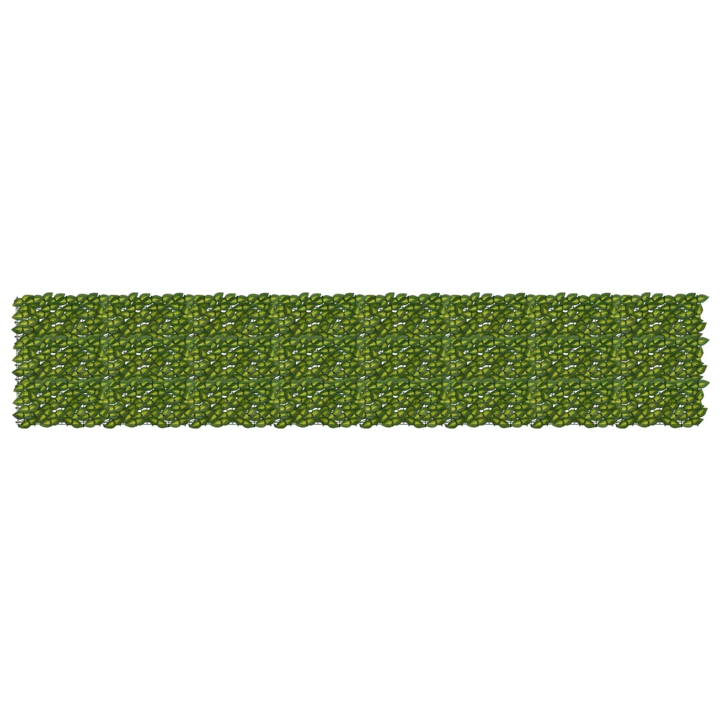 Altanscreen med blade Grøn og Gul 400 x 75 cm
