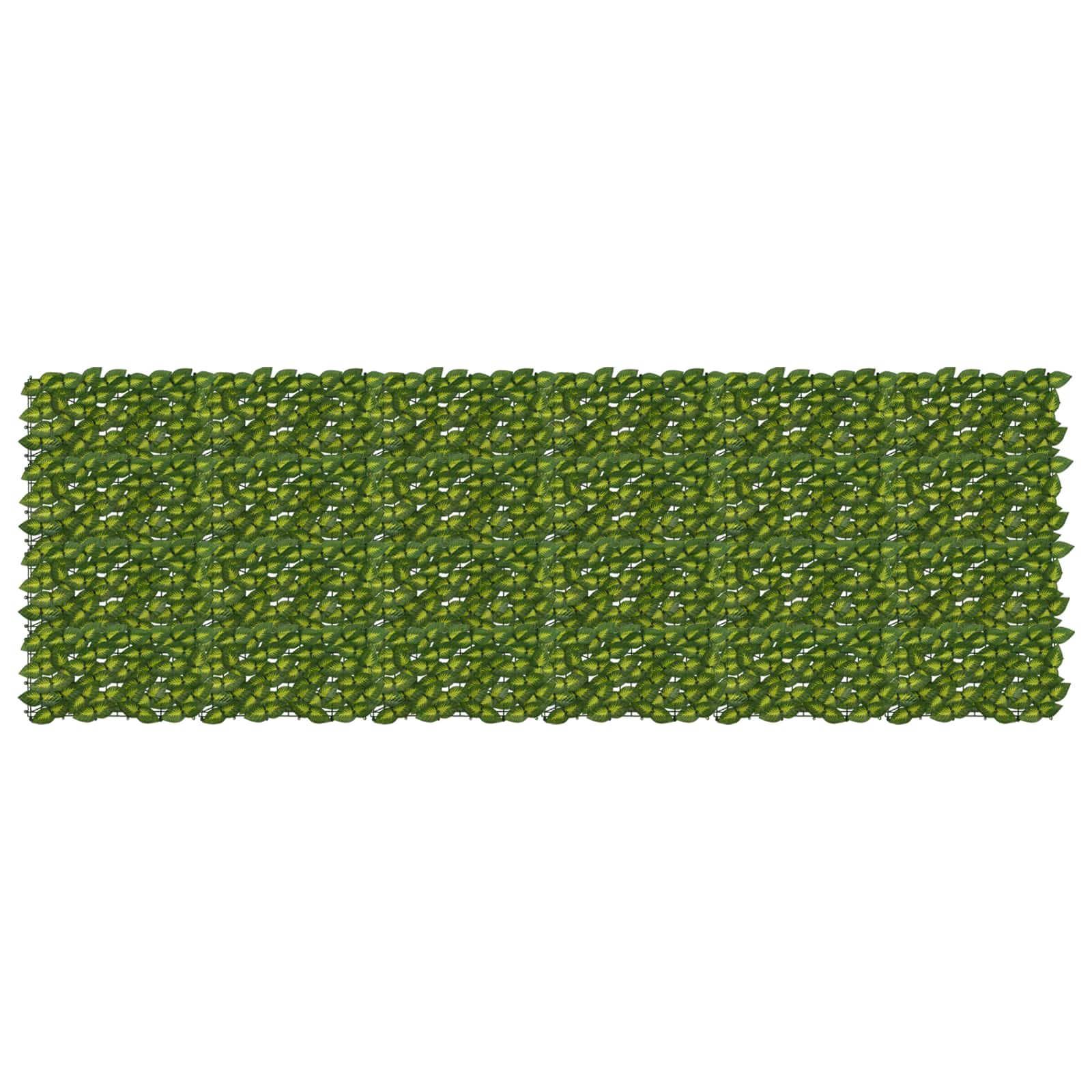 Altanscreen med blade Grøn og Gul 300 x 100 cm