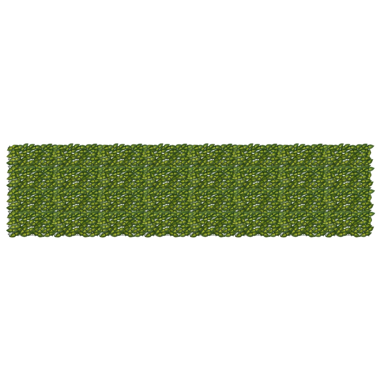 Altanscreen med blade Grøn og Gul 400 x 100 cm