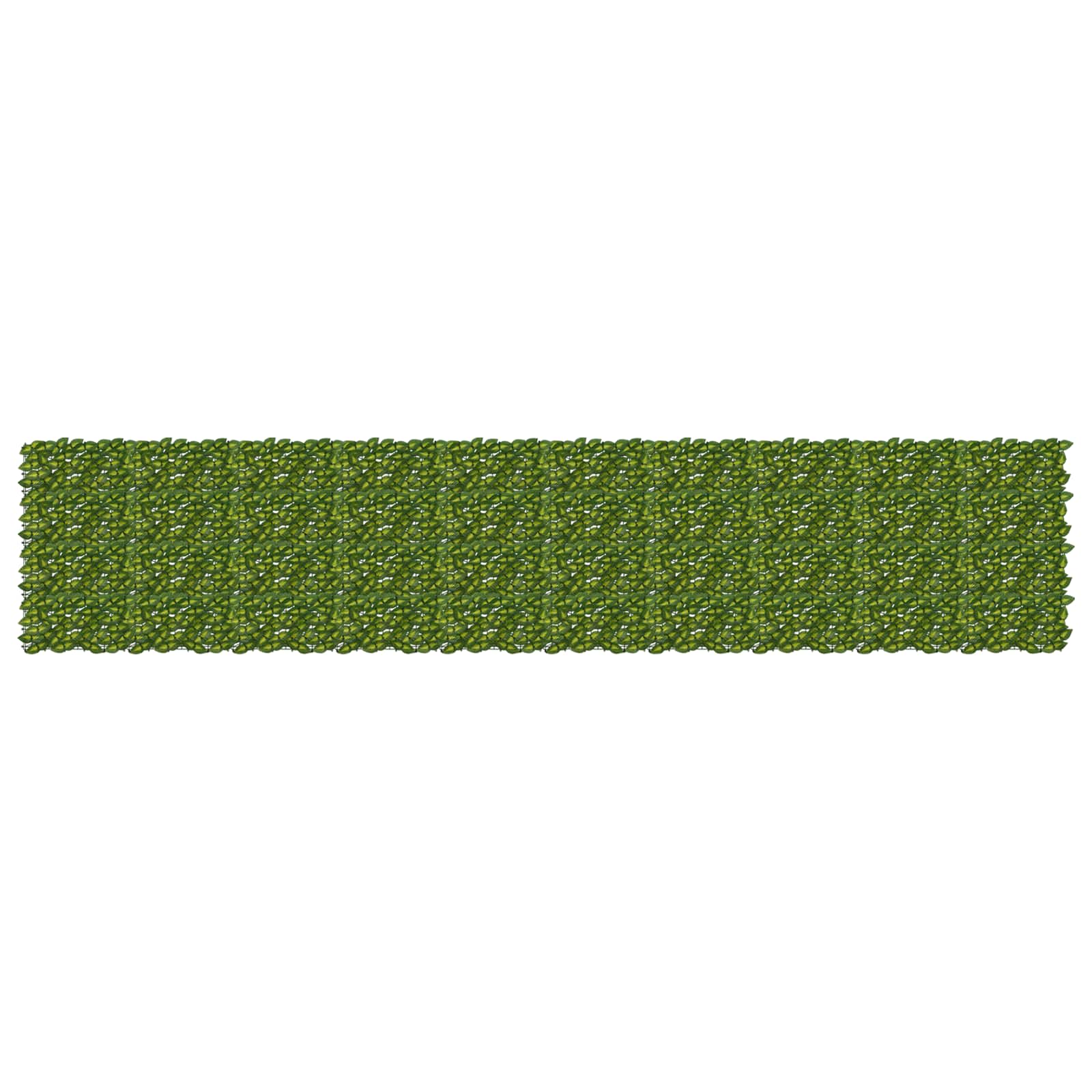 Altanscreen med blade Grøn og Gul 500 x 100 cm