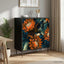Sideboard LOCHEM Sort eg 69 x 33 x 76 cm Konstrueret træ
