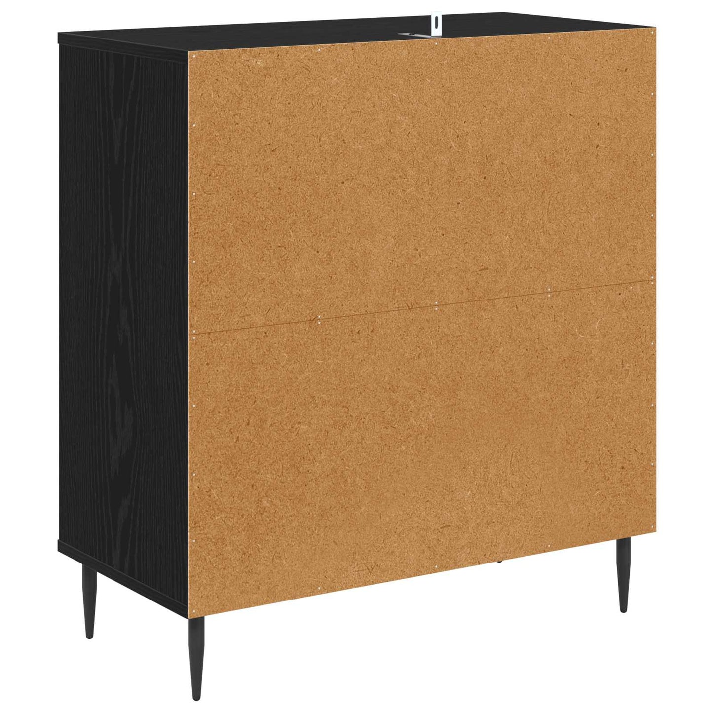 Sideboard RAALTE Sort eg 69 x 33 x 76 cm Konstrueret træ