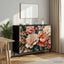 Sideboard BORNE Sort eg 102 x 33 x 76 cm Konstrueret træ