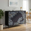 Sideboard DOKKUM Sort eg 102 x 33 x 76 cm Konstrueret træ