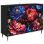 Sideboard KIEL Sort eg 102 x 33 x 76 cm Konstrueret træ