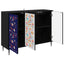 Sideboard MAINZ Sort eg 102 x 33 x 76 cm Konstrueret træ
