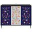 Sideboard MAINZ Sort eg 102 x 33 x 76 cm Konstrueret træ