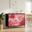 Sideboard AACHEN Sort eg 102 x 33 x 76 cm Konstrueret træ