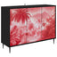 Sideboard AACHEN Sort eg 102 x 33 x 76 cm Konstrueret træ