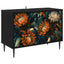 TV-skab LOCHEM 69 x 33 x 50,5 cm Sort eg Konstrueret træ