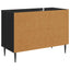 TV-skab HEESCH 69 x 33 x 50,5 cm Sort eg Konstrueret træ