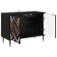 TV-skab OMMEN 69 x 33 x 50,5 cm Sort eg Konstrueret træ