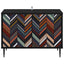TV-skab OMMEN 69 x 33 x 50,5 cm Sort eg Konstrueret træ